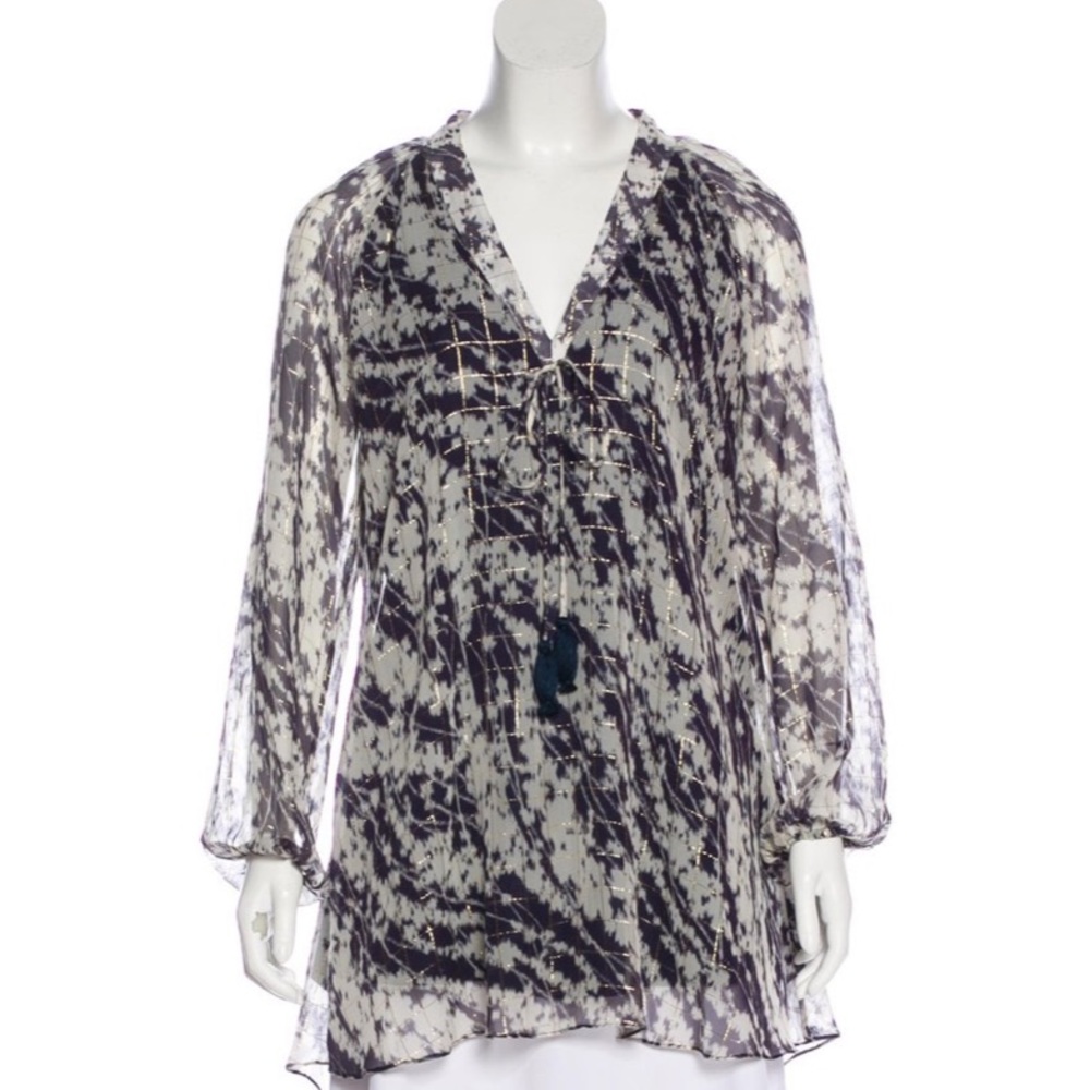 Elizabeth and James metallic tunic